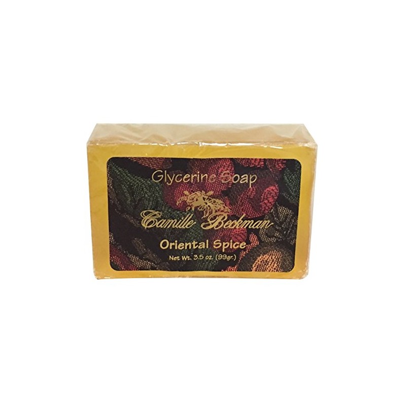 Camille Beckman Oriental Spice Scented Glycerine Bar Soap for Hands,
