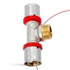 T-Piece PEX Press Fitting 20 x 1/2 Inch x 20