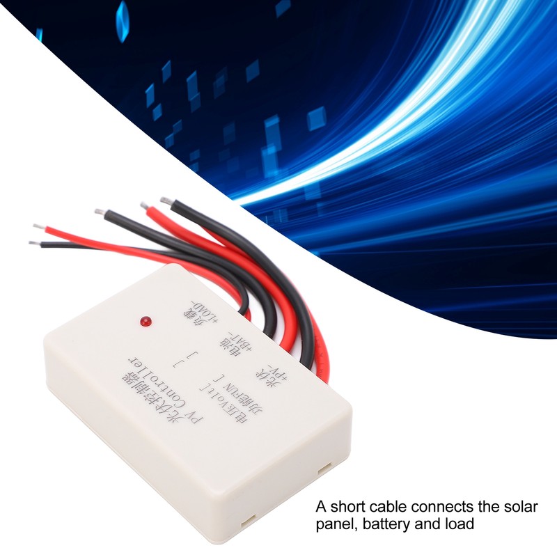 Waterproof Solar Charge Controller ABS Housing Solar Panel Battery Regulator