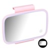 Car Sun Visor Makeup Mirror Surround LED Lights Touch Screen