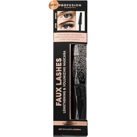 Profusion Cosmetics Faux Lashes Lengthening and Volumizing Mascara for Stunning Lashes, Unlock Your Lash Potential and Get the Perfect Faux Lash Effect, Cruelty-Free Beauty Essential