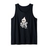 Skull Rider Punkcore Aesthetic Halloweencore Punk Ska Style Tank Top