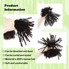 Orientfashion Micro Locs Extensions human hair,8 inch 0.6cm Thickness Soft