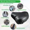 Bicycle Seat Waterproof Sunproof Dustproof Protective Cover Washable Seat Cover