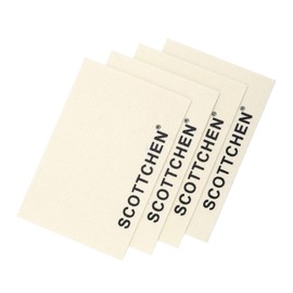 SCOTTCHEN 4Pcs Wool Cloths for Buffing,Polishing and Lapping, 6" x 4" x 1.55mm,Ideal for Lapidary, Jewelry,Glass,and Metalworking ect.