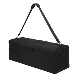 Extra Large Travel Duffel Bag 100L Water Resistant for Outdoor Sport and Camping (100L, Black)