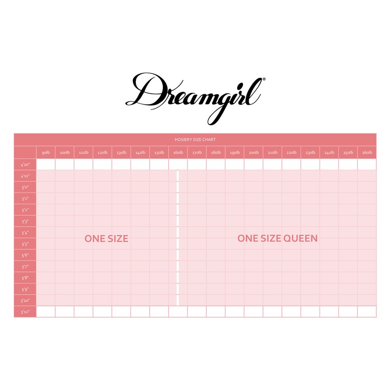 Dreamgirl Sockshosiery Women's - whites
