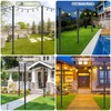 7 Pack String Light Poles,Metal Poles for Hanging Outdoor Light