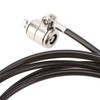 Laptop Cable Lock with 2 Keys Adjustable Length Flexibility Theft