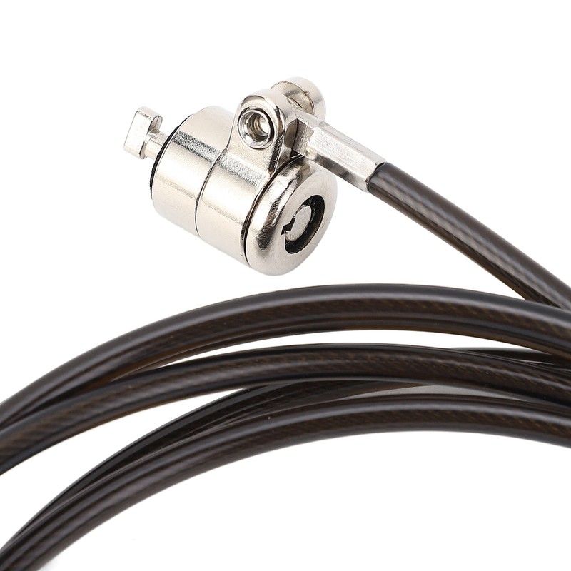 Laptop Cable Lock with 2 Keys Adjustable Length Flexibility Theft
