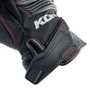 Komine GK-856 Motorcycle High Protective Leather Windproof Gloves HG Black