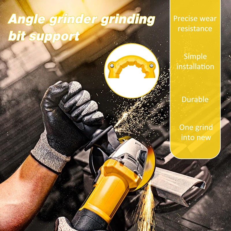 Drill Sharpener, Drill Grinding Accessories with Multiple Specifications, Angle Grinder