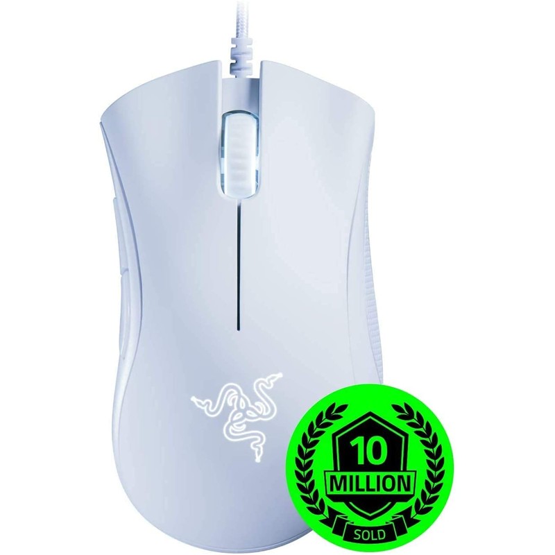 Razer DEATHADDER ESSENTIAL Wired Gaming Mouse (White)