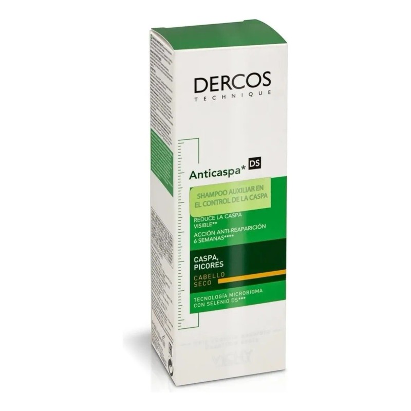 Shampoo Vichy Dercos Anticaspa 200Ml Cabello Seco