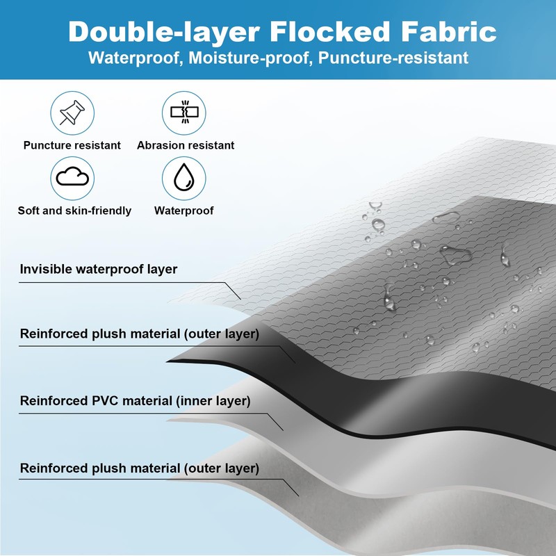 Handzee SUV Air Mattress, Inflatable Bed for Car Sleeping, Thickened