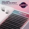 Mayhug False Eyelashes 144pcs Personal Use 3D Effect Eyelash Extensions
