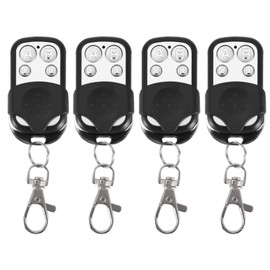 Remote Control Key Fob,4pcs Universal Wireless Car Remote Key Fob for Car Garage Door Gate