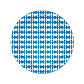 Oktoberfest Harlequin Plate 9 Inch (Pack of 1)
