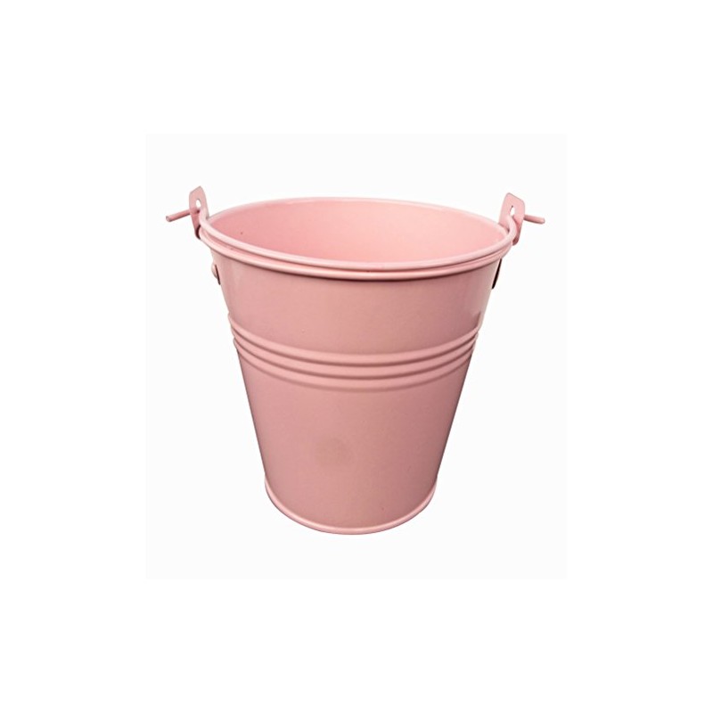 Spring life 11CM METAL TIN HERB FLOWER BUCKET POT PLANTER