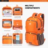 SKYSPER Ultralight Foldable Backpack with Wet Compartment - Waterproof and
