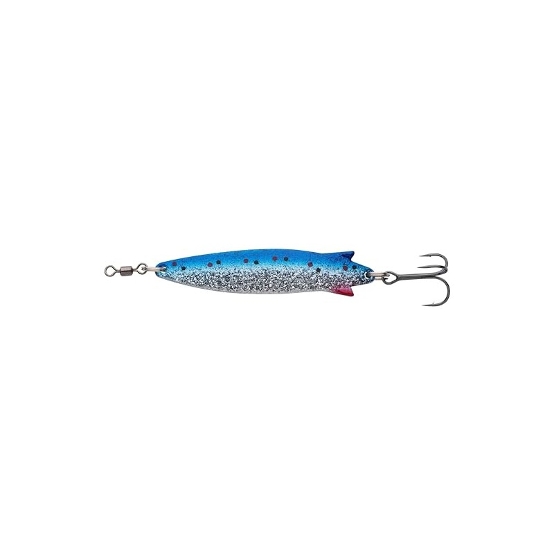 Abu Garcia Toby Spoon Fishing Lures (40 g, Blue Glitter)