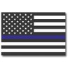 DHDM Decals 2-Pack Thin Blue Line Flag Magnet | 5-Inch