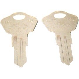 Sentry Safe Keys CUT To Codes 3A2 3B2 3C2 3D2 3E2 3F2 3G2 3H2 3J2 3K2 Model 1100 (KEYS 3H2)