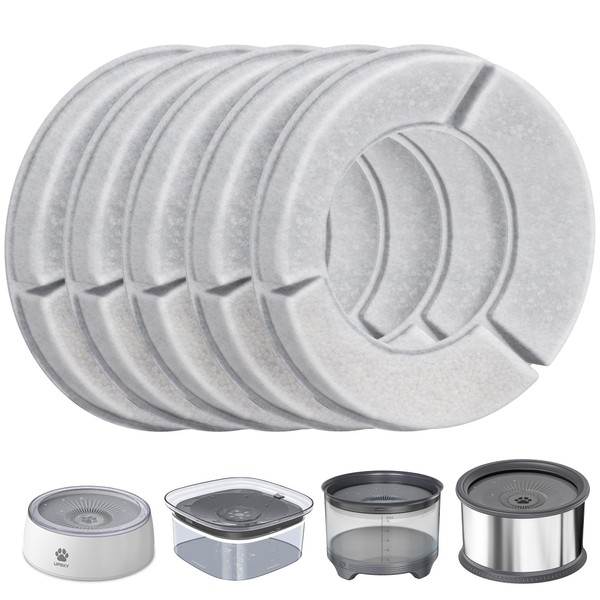 UPSKY 5PCS Replacement Filters for 2.5L/84oz，3L/101oz, 3.5L/118oz，4L/135oz, 4.5L/152oz，5.5L/186oz and 6.5L/1.6