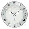 AMS Radio-Controlled Wall Clock, Wood, Multi-Colour, 35 x 35 x