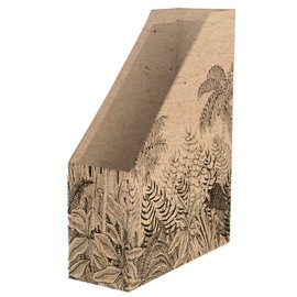 Clairefontaine Le Cerisier White 116048C Magazine Rack / Magazine Rack Ideal for Your Organisation, 25 x 10 x 32.5 cm, Pack of 1