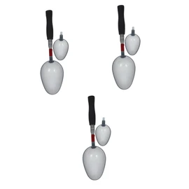 Kisangel 3 Sets Fishing Bait Throwing Spoon Lure Holder Trap Lightweight Portable Tackle