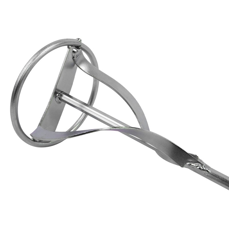 Toolty Paint Mixing Paddle Stirer Agitator 120x600mm Galvanized Steel for