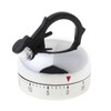 CAUNLA 60 Minute Counting Teapot Shaped Kitchen Cooking Alarm Clock