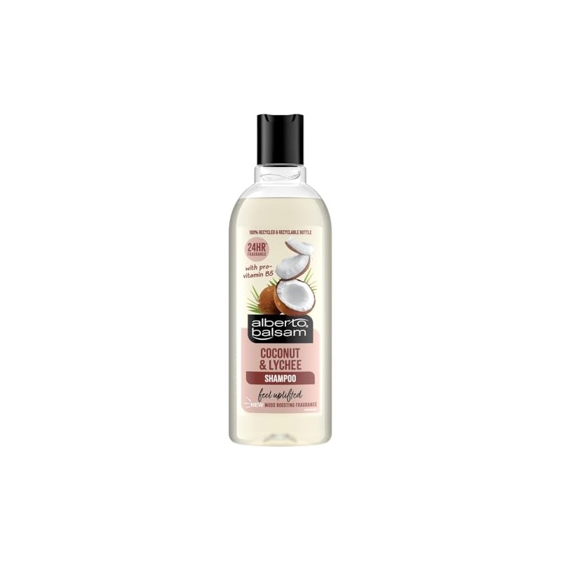 Alberto Balsam Coconut & Lychee Nourishing Hair Shampoo, 300ml