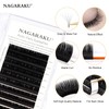 NAGARAKU Eyelash Extensions 3D-10D Volume, Ultra Fine, Light, Natural, Soft,