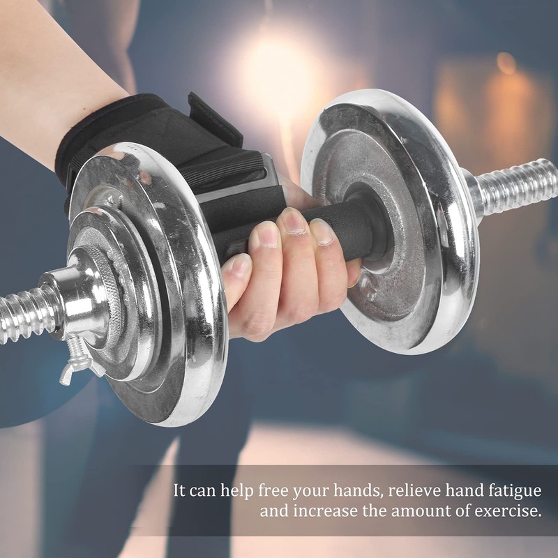 Weight Lifting Strap with Hook, Heavy Duty Wrist Straps Wrist