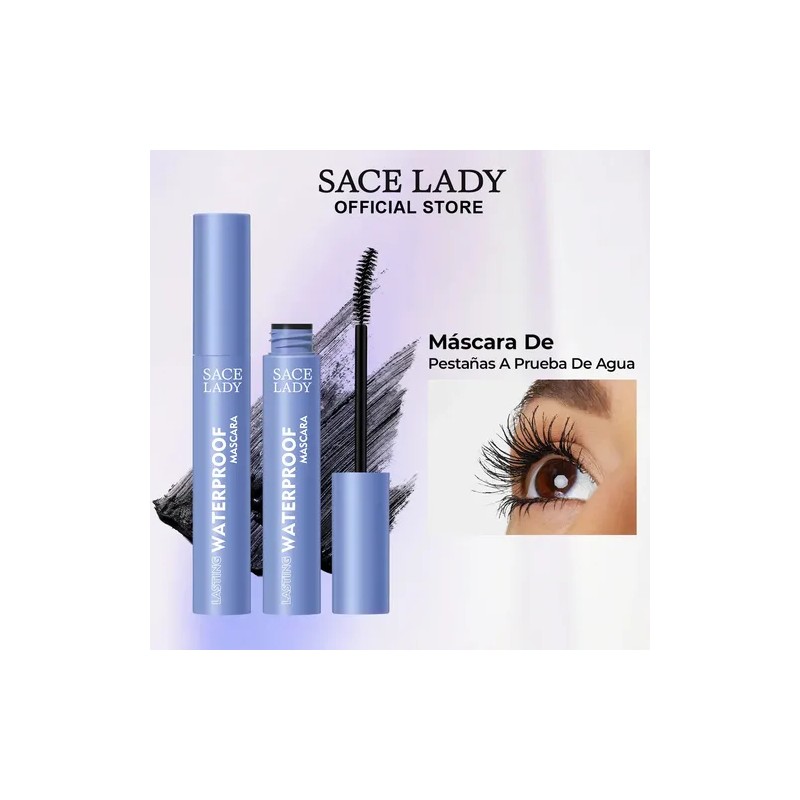 Sace Lady Mascara Pestañas Larga Duración Waterproof Rizo