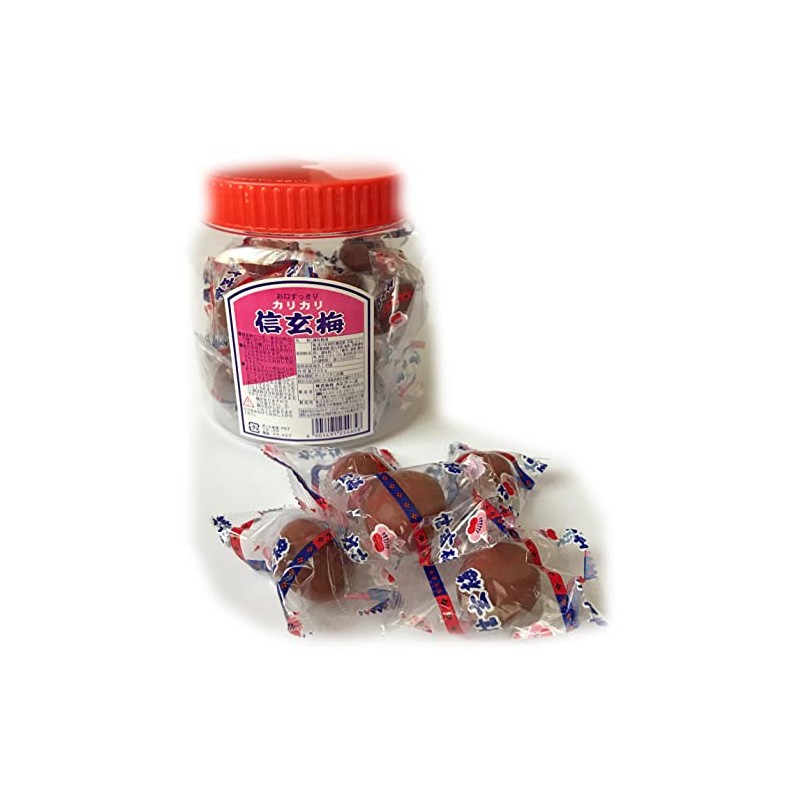 AS Foods Crispy Shingen Plum Plum, 10.6 oz (300 g)