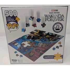 Funko Pop! Black Panther: Wakanda Forever Puzzle 500 Pieces, 18"X24" NEW SEALED