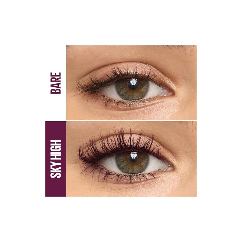 Maybelline Lash Sensational Sky High Mascara Makeup, Volumizing, Lengthening, Defining,