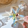 Cute Hair Clips Starfish Flower Hair Claw Clips Summer Hair