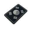South Korea Black Flag PVC Paintball Airsoft Morale Patch