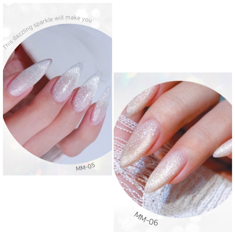 MIGOTHIC Sparkling Magnetic Gel 10ml, Color:MM‑10