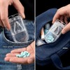 Compact Transparent Pill Cutter - Precise Steel Blade, Easy and