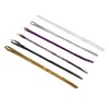 Hair Tinsel Kit Colorful Shiny Glitter Strands Portable Fairy Hair