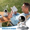 Desktop Speakers, Astronaut Small Speaker, 32.8 Ft Range, Stylish Wireless