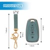 Rislobx Key Fob Cover Fit for Chevy Key, Car Key