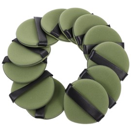 FOMIYES 12pcs Dual-sided Teardrop Shape Makeup Puff for Wet Dry Application Soft Facial Powder Sponge for Foundation and Concealer Blending for Hard Reach Areas