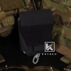 KRYDEX Tactical Handcuff Pouch Low Profile Cuff Holster MOLLE /