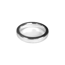 cyclingcolors Bicycle Ahead Stem Spacer Spacers Aluminium MTB Road Bike Spacers Headset Handlebar Headset Spacer Silver 1 1/8 Inch 5 mm